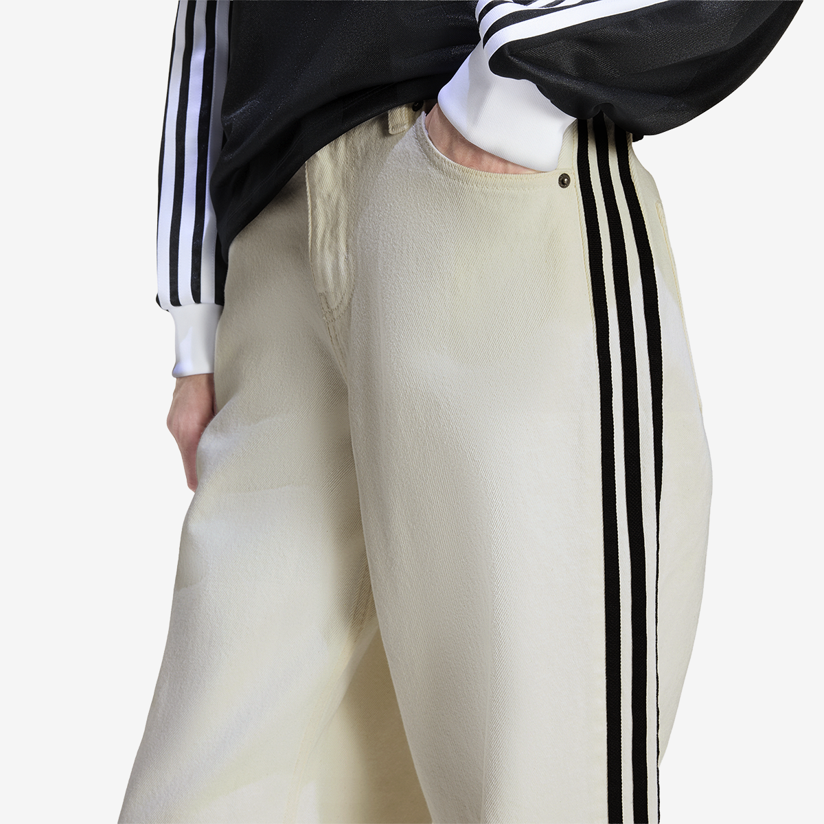 Women's adidas Firebird Trank Pant Denim