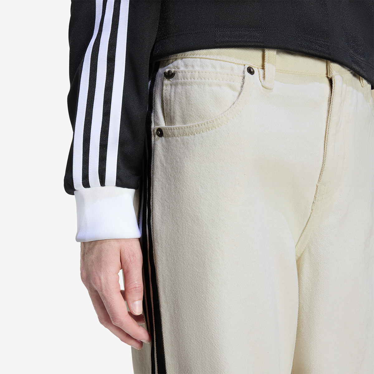 Women's adidas Firebird Trank Pant Denim