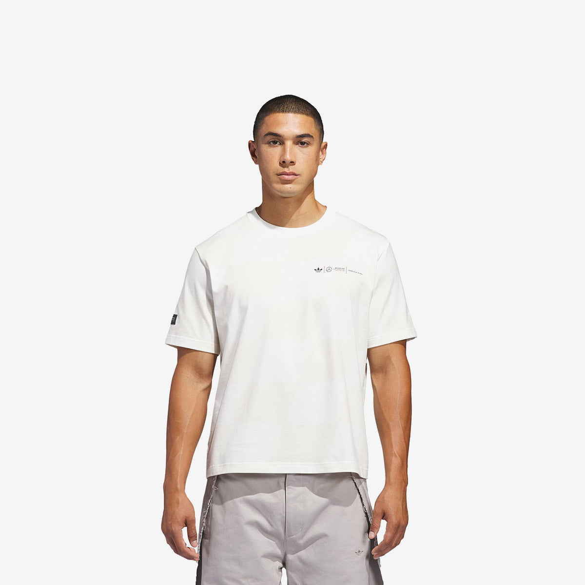 adidas x Bad Bunny x Mercedes AMG Petronas F1 Tee 'White'