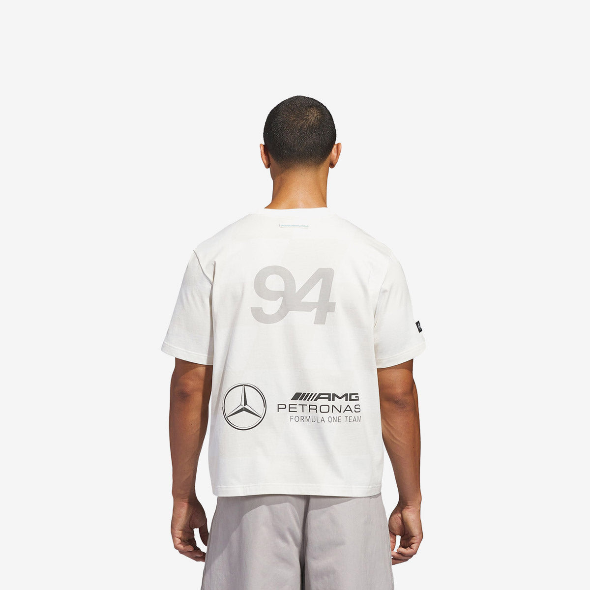 adidas x Bad Bunny x Mercedes AMG Petronas F1 Tee 'White'