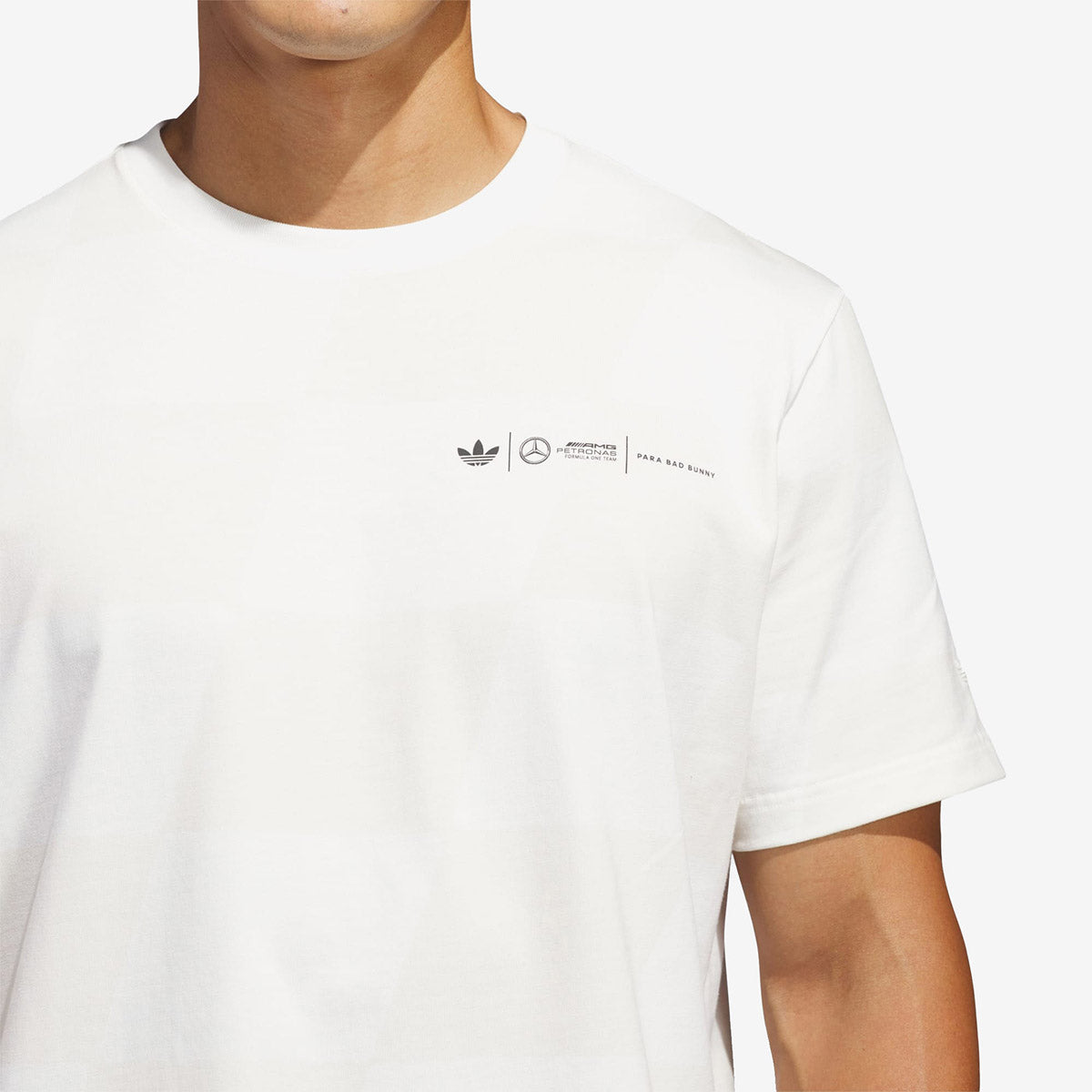 adidas x Bad Bunny x Mercedes AMG Petronas F1 Tee 'White'