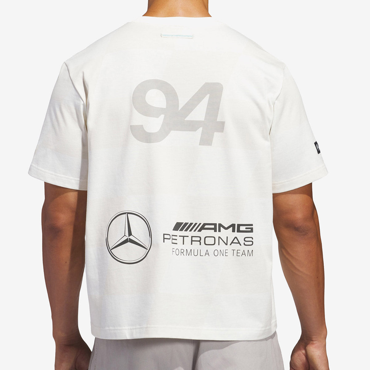 adidas x Bad Bunny x Mercedes AMG Petronas F1 Tee 'White'
