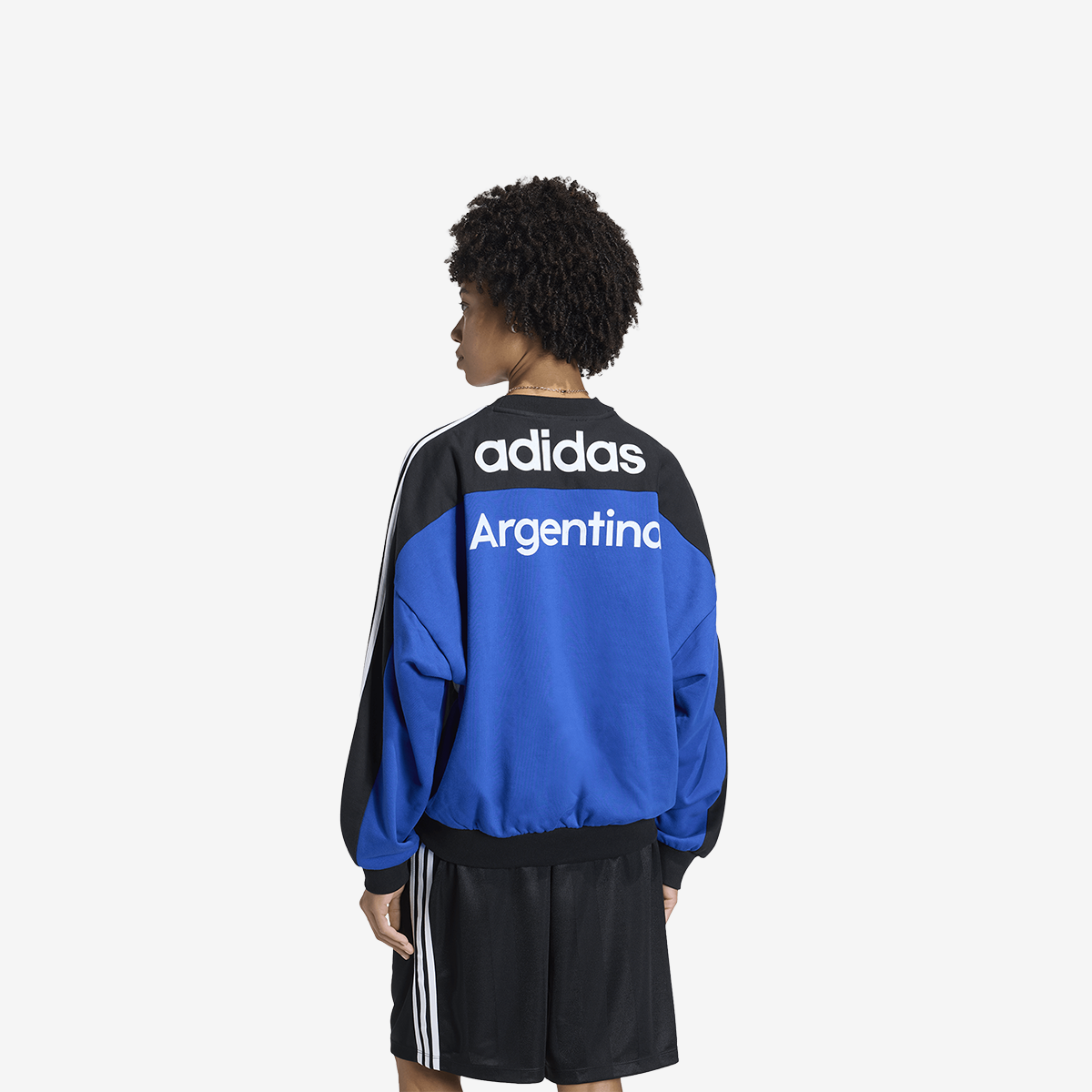 Women's adidas Crew Whit Cutline Sweatshirt 'Blue'