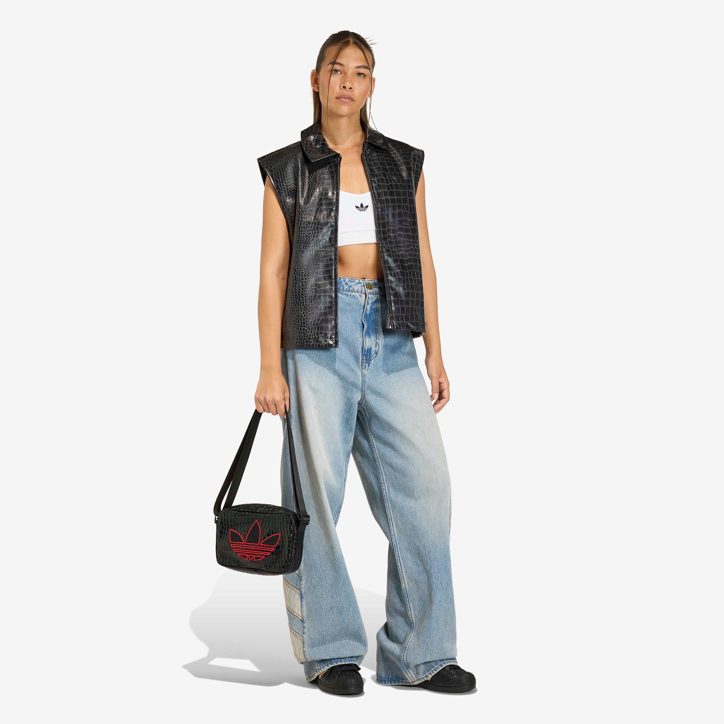 Women's adidas Pleather Vest