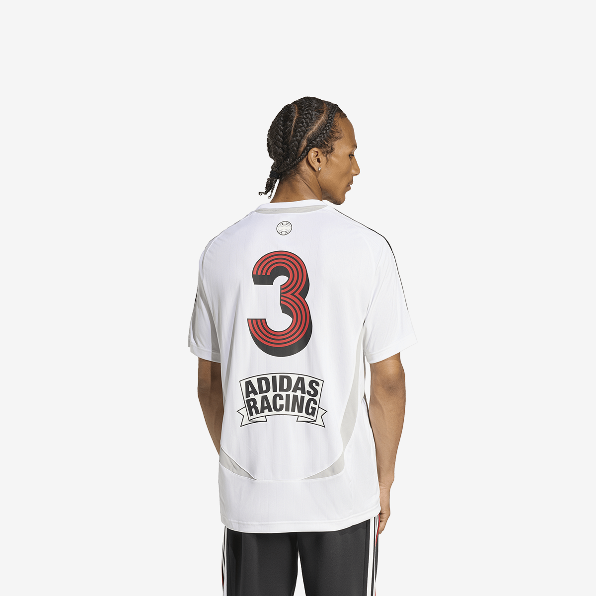 adidas Teamgueist Moto Graphic Jersey 'White'