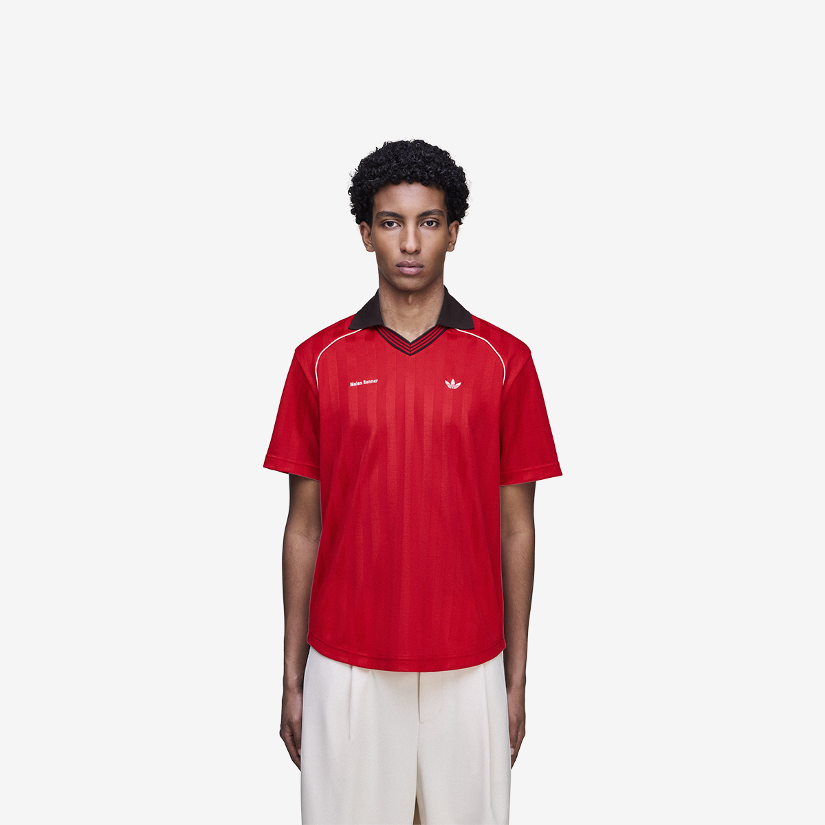 adidas x Wales Booner Football Tee 'Better Scarlet'