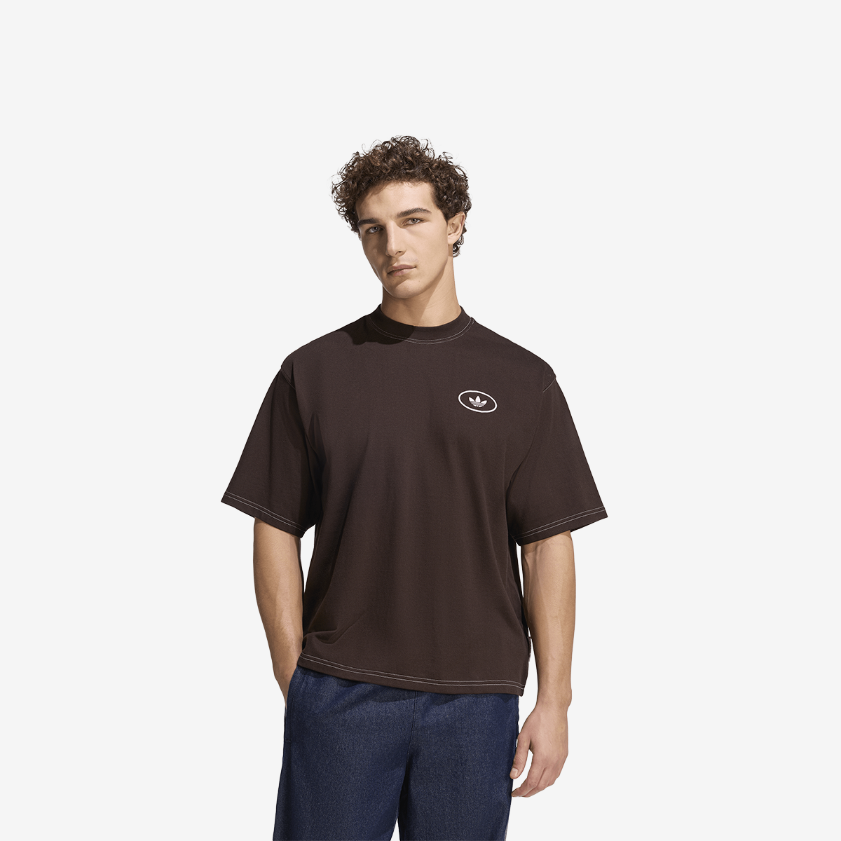 adidas Shoemaker Tee 'Brown'