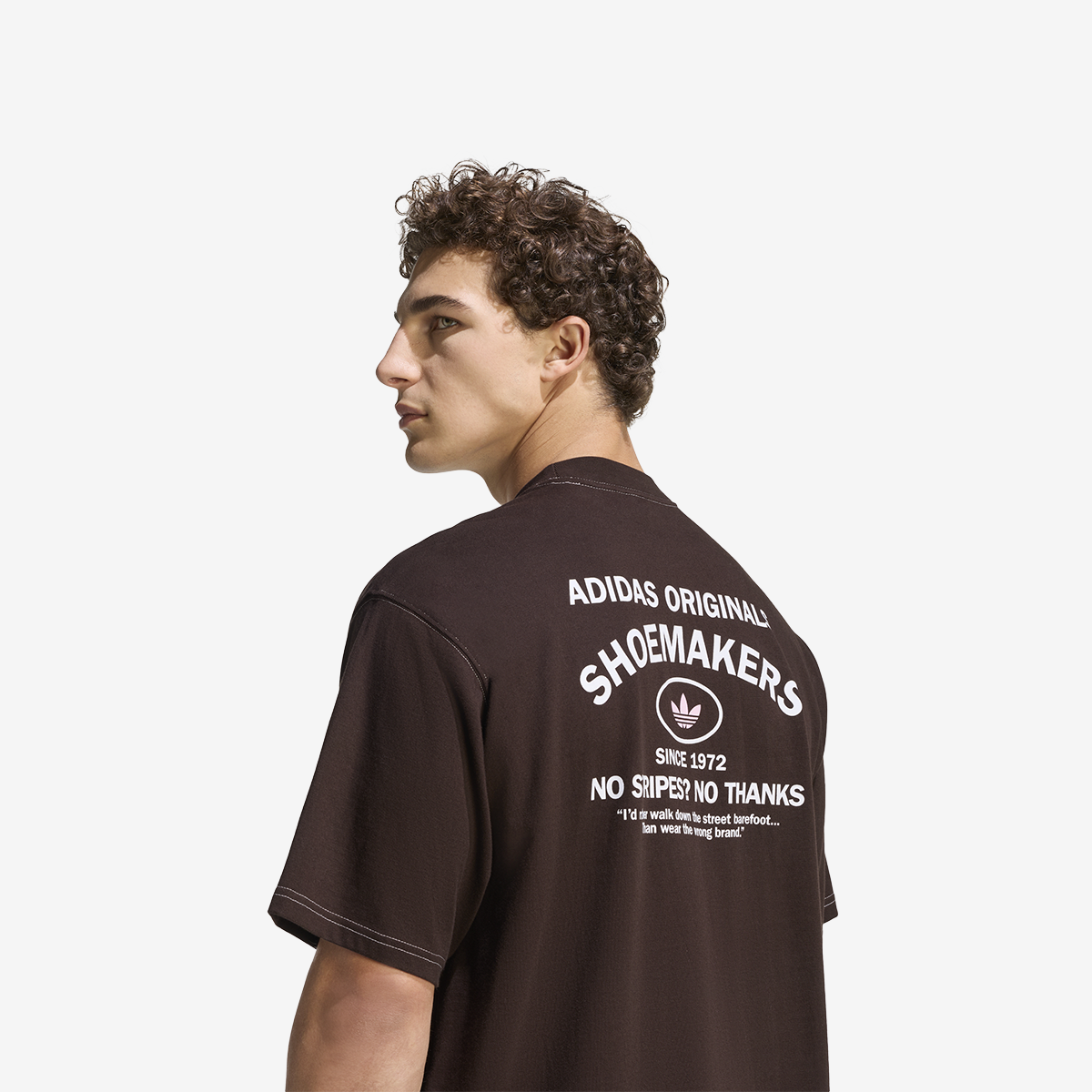 adidas Shoemaker Tee 'Brown'