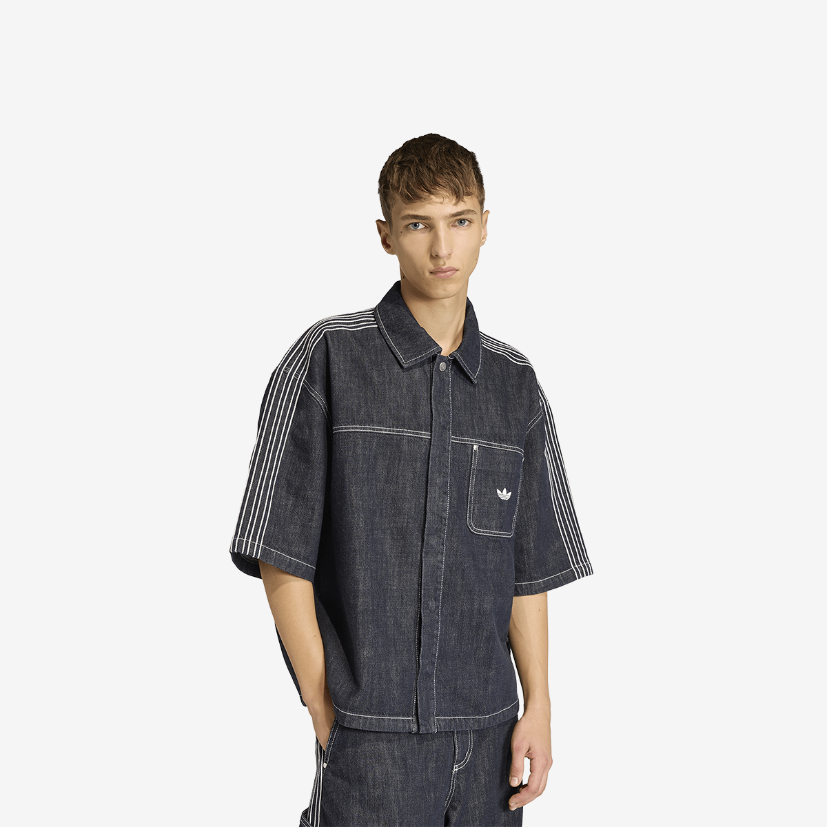 Adidas Denim Short Sleeve Work