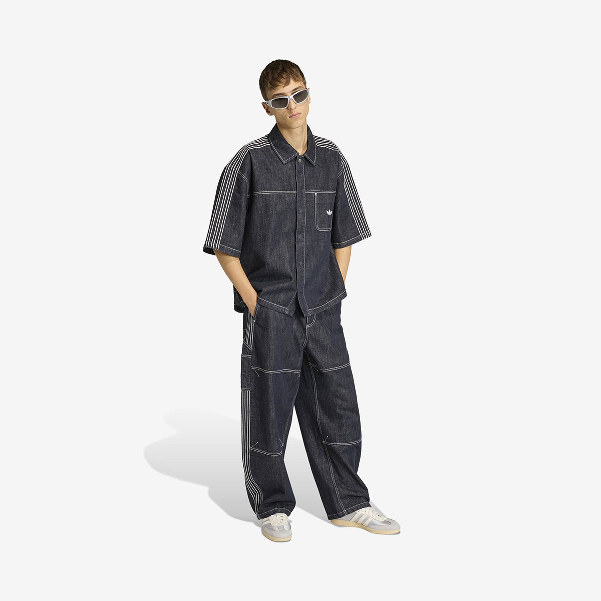 Adidas Denim Short Sleeve Work
