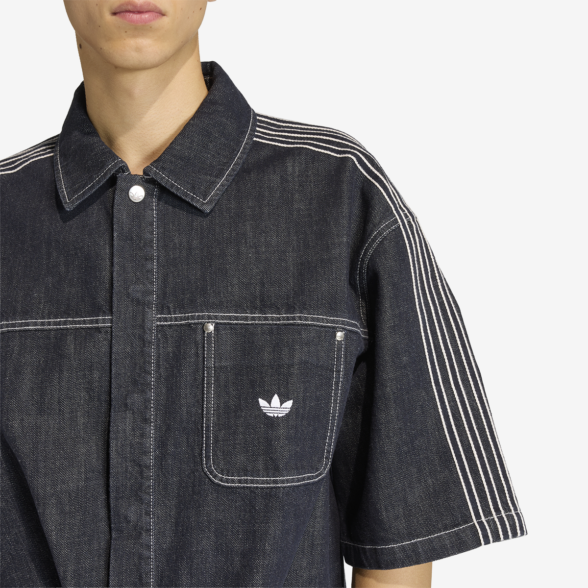 Adidas Denim Short Sleeve Work
