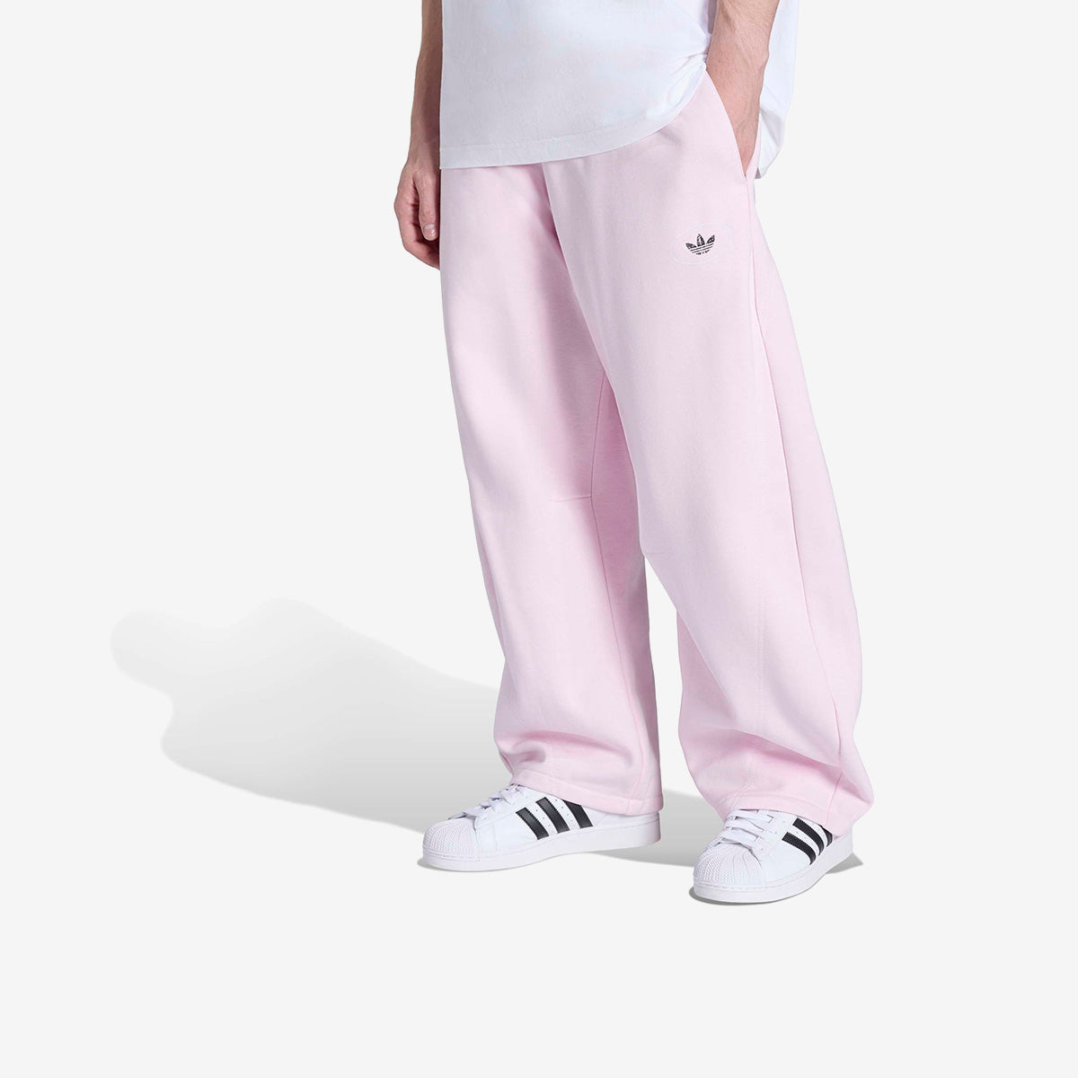 adidas Shoemaker Graphic Fleece Pant 'Pink'