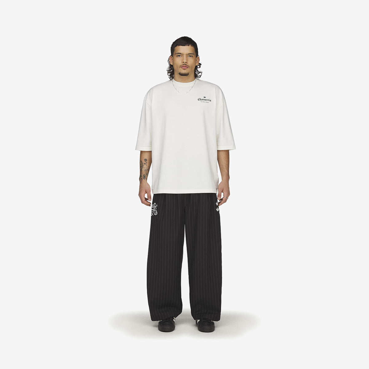 Adidas Chavarria Pinstripe PA Track Pant | Broken Chains