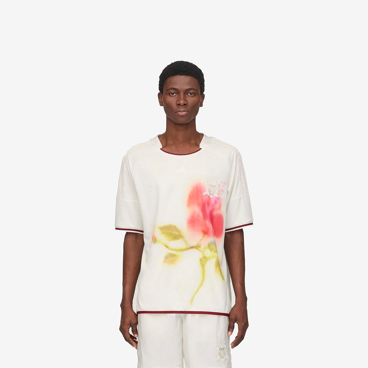 adidas Wales Bonner Soccer Jersey 'Chalk White'