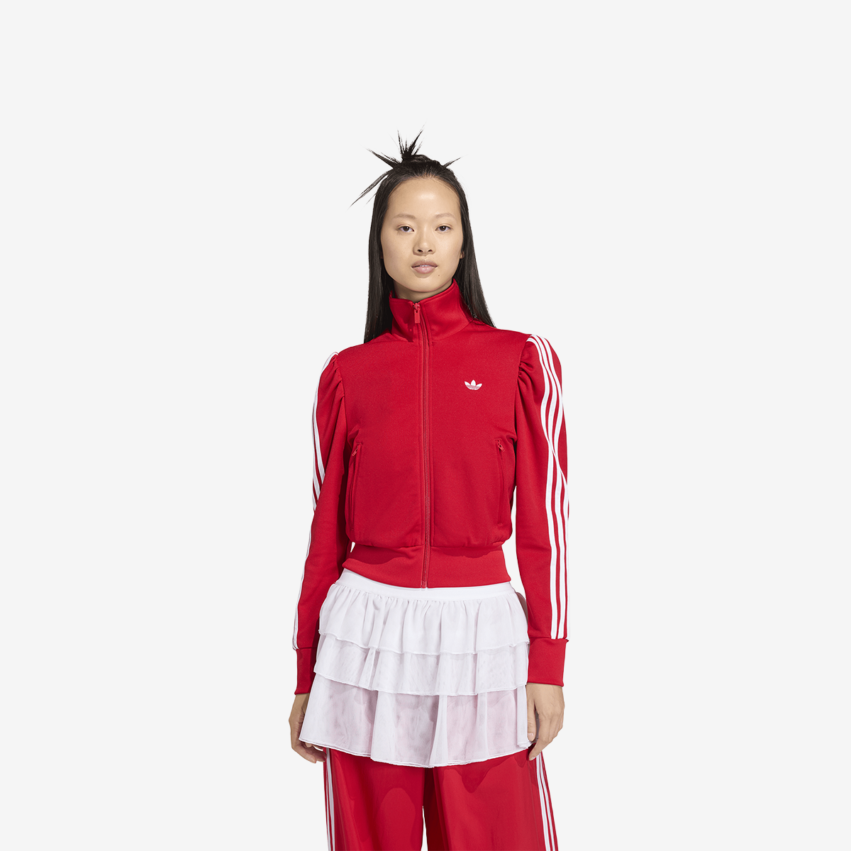 Women's adidas Elevated Sleeve FB Track Top