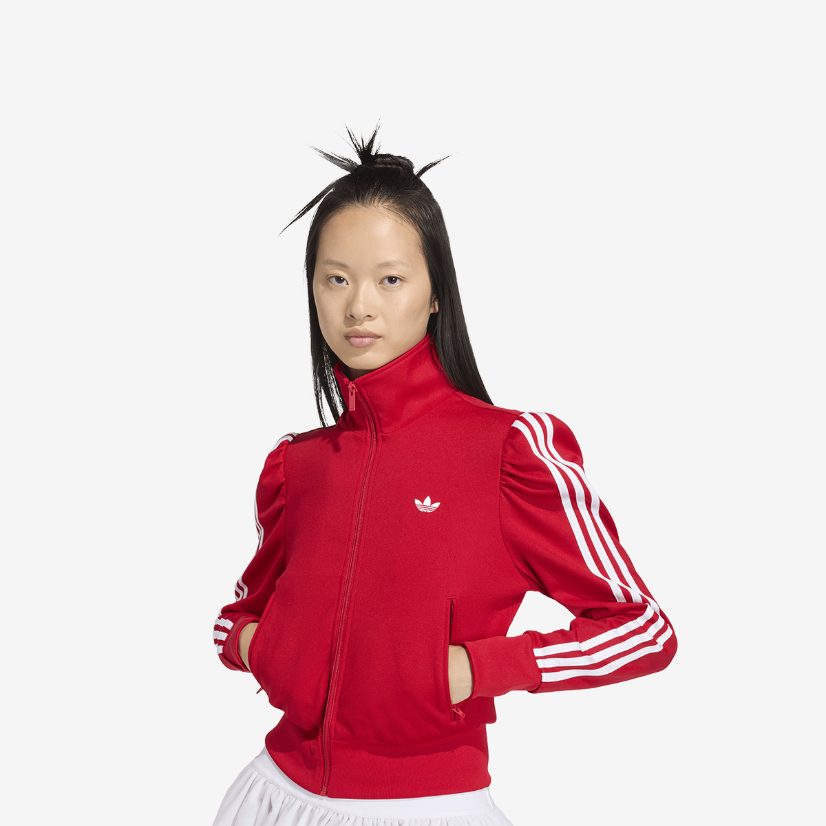 Women's adidas Elevated Sleeve FB Track Top