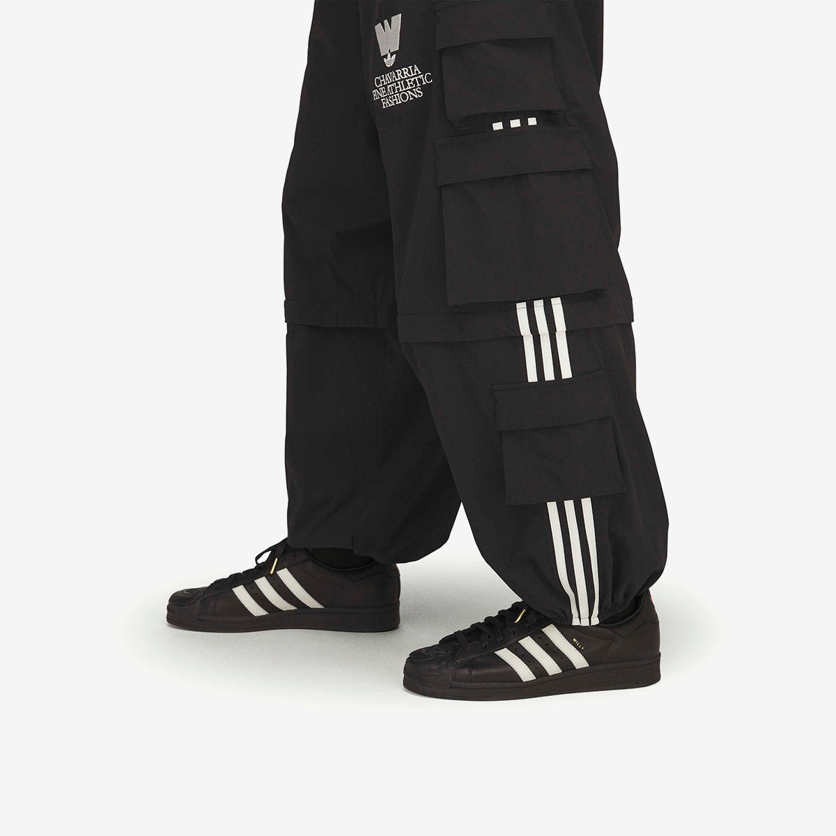 adidas Cargo Pants Willy Chavarria 'Black'