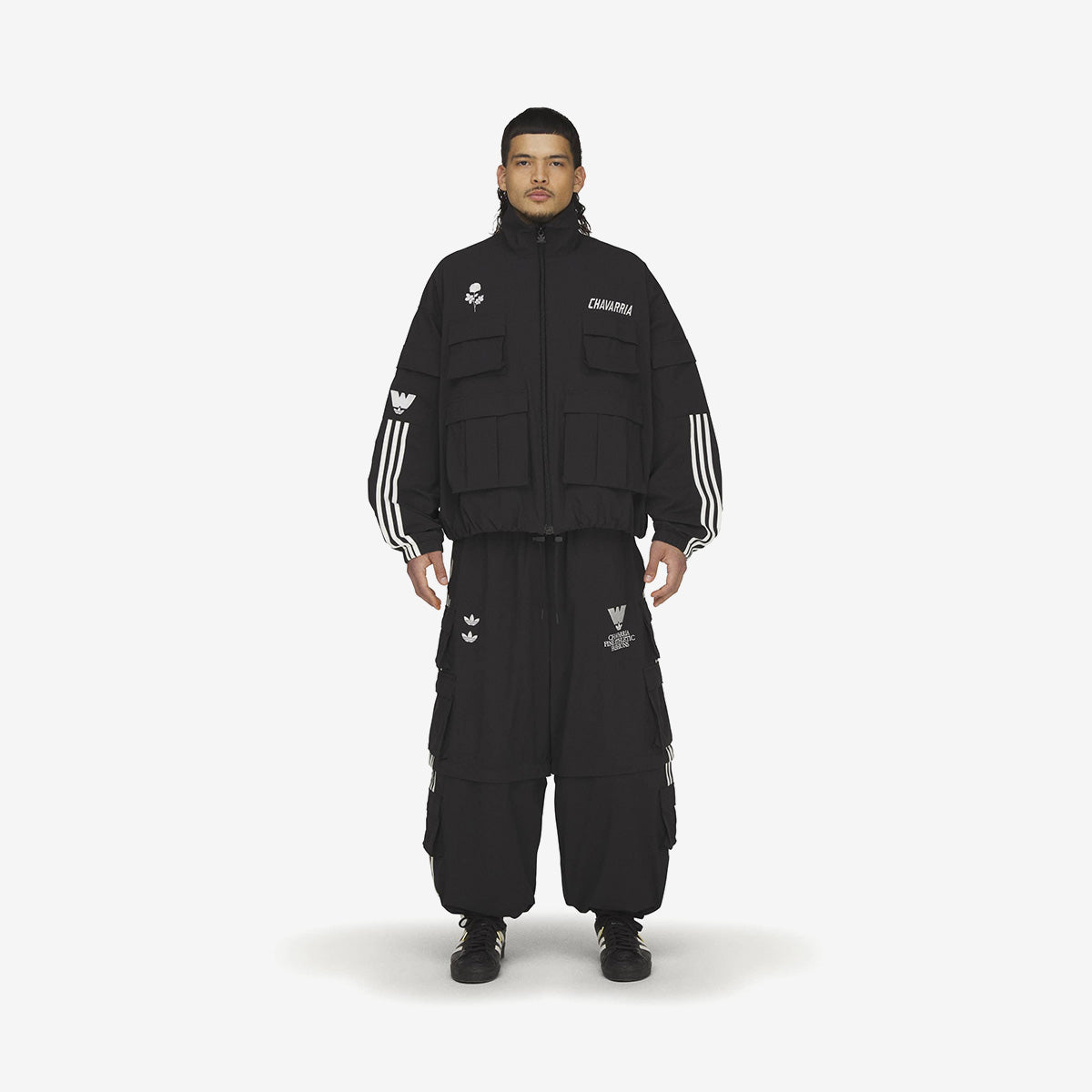 adidas Cargo Pants Willy Chavarria 'Black'