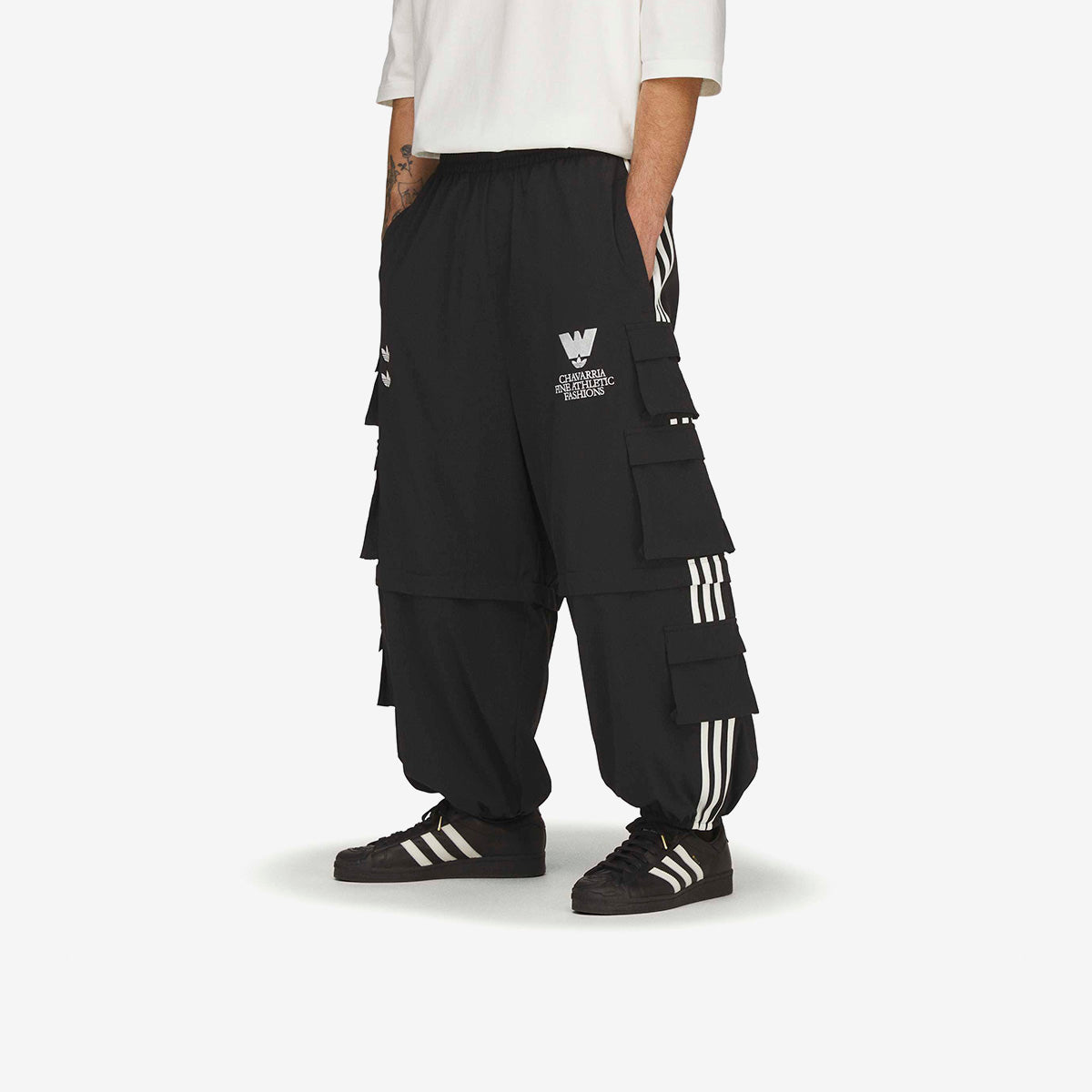 adidas Cargo Pants Willy Chavarria 'Black'