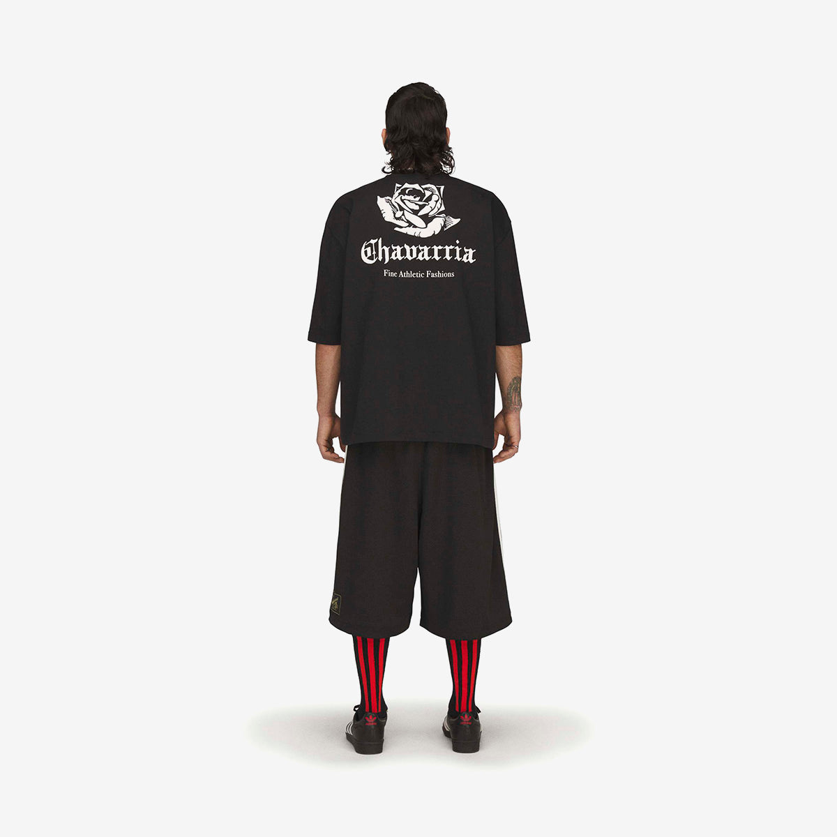 Adidas Chavarria Logo SS Tee 'Black'