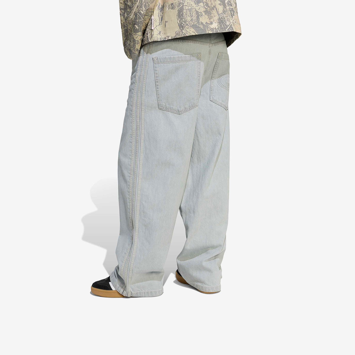 adidas 90s Alternative Sport Wide Leg Skater Jean