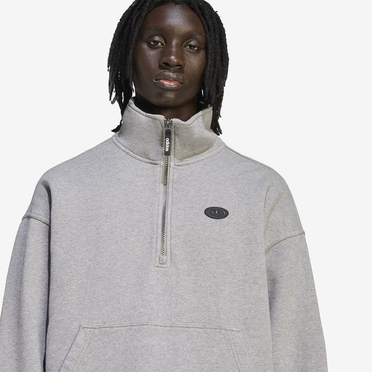 adidas 90s Alternative Sport Half Zip Graphic Fleece