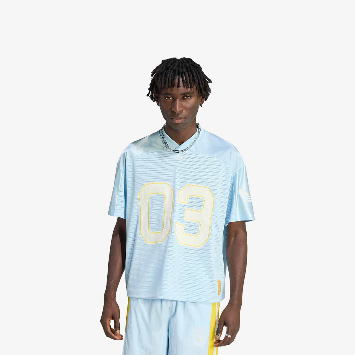 Adidas Original Soccer Jersey 'Ice Blue'