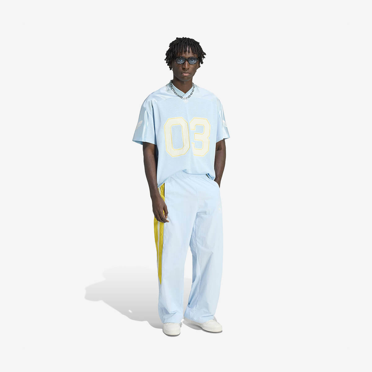 Adidas Original Soccer Jersey 'Ice Blue'
