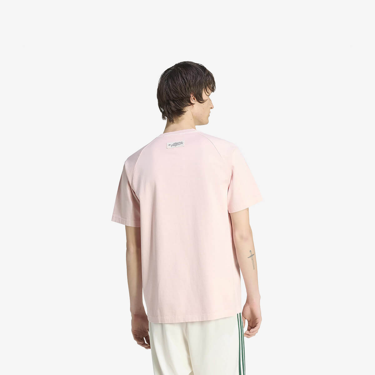Adidas Ringer Washed Graphics Tee 'Sandy Pink'