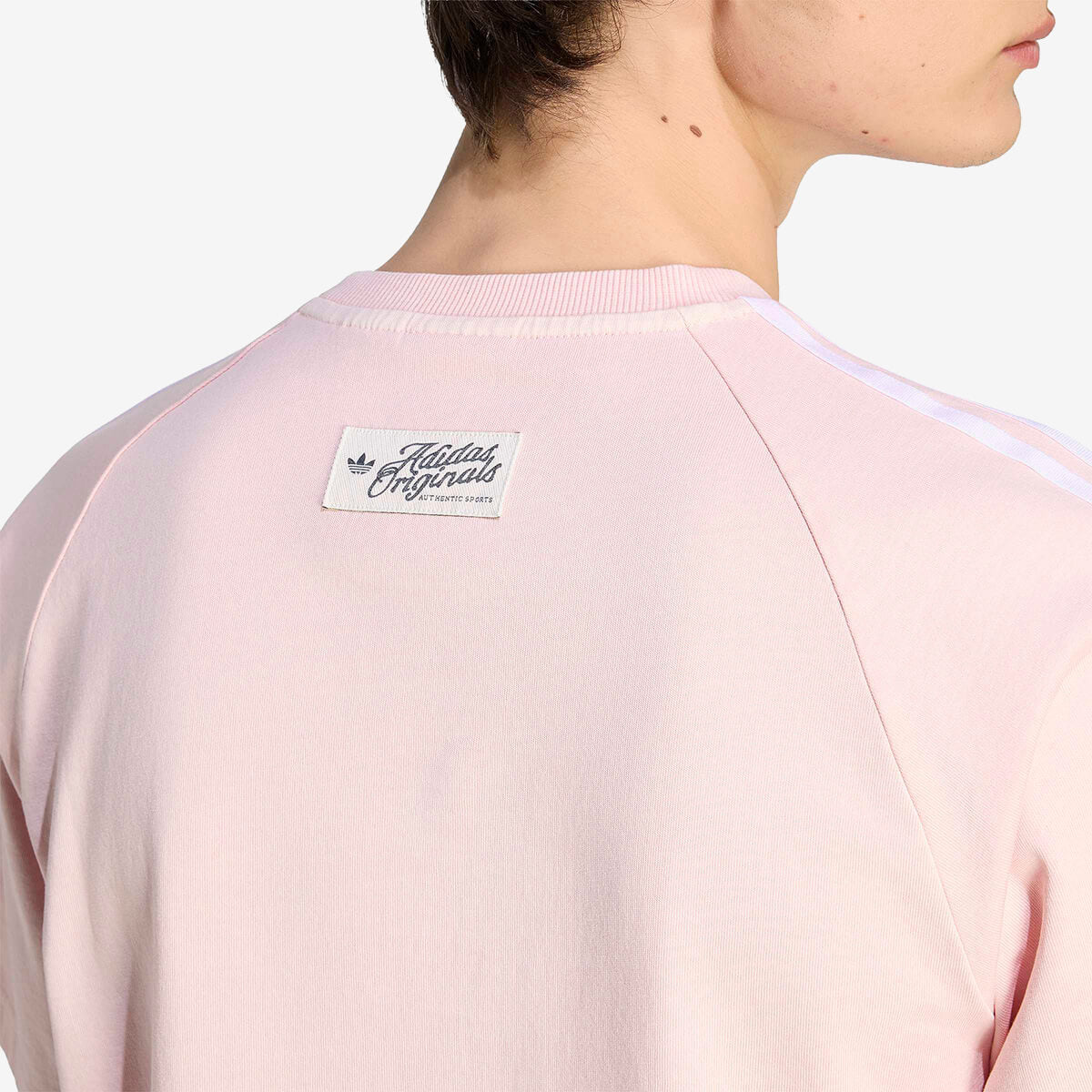 Adidas Ringer Washed Graphics Tee 'Sandy Pink'