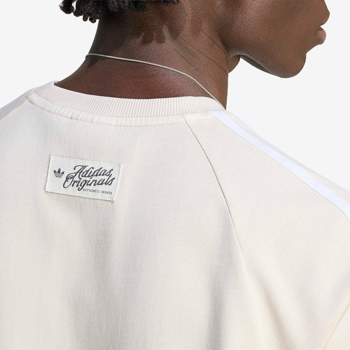 Adidas Ringer Washed Graphics Tee 'Chalk Pearl'