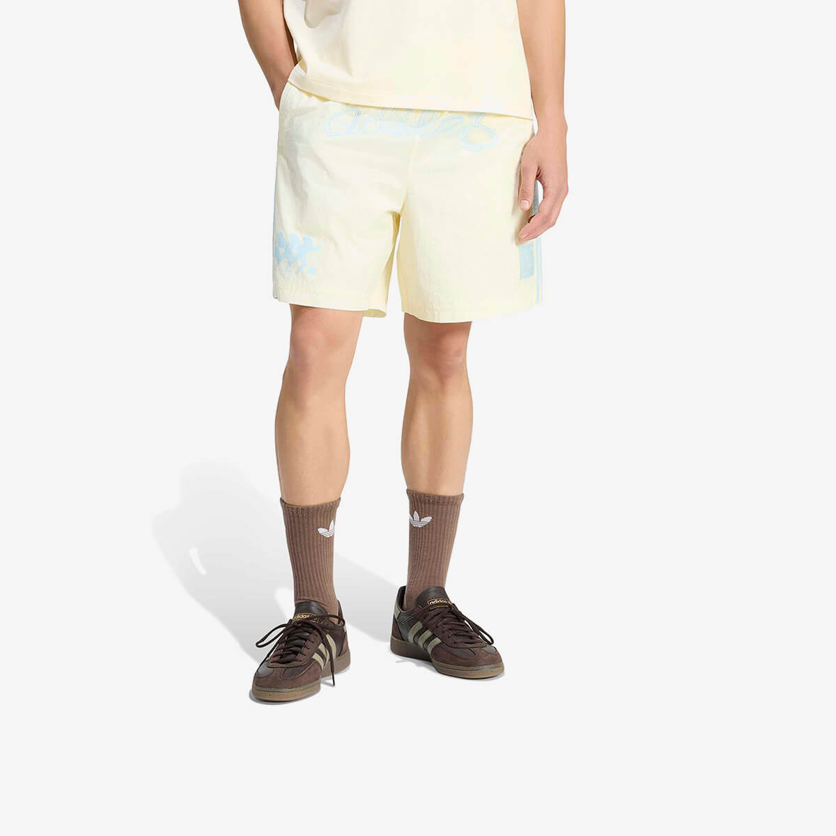 Adidas Nylon GFX Short 'Cream White'