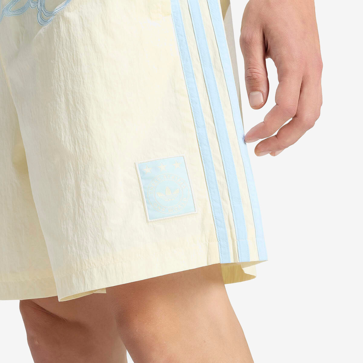 Adidas Nylon GFX Short 'Cream White'