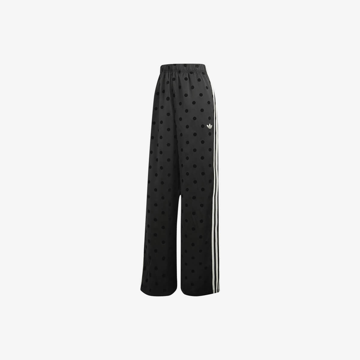 Women's Adidas Satin Polka Dots Track Pant 'Black'