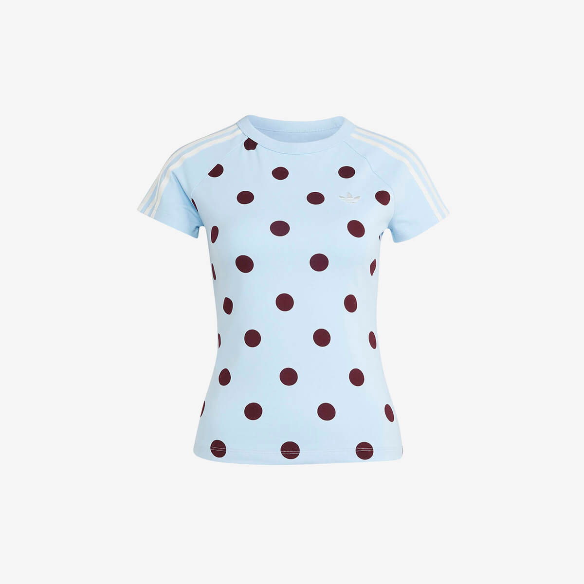 Women's Adidas Slim Fit Cali Tee 'Clear Sky'