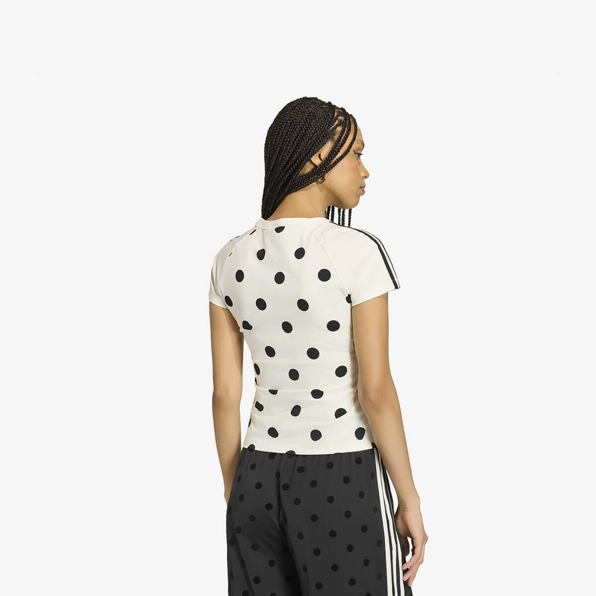 Women's Adidas Slim Fit Cali Tee 'Off White'