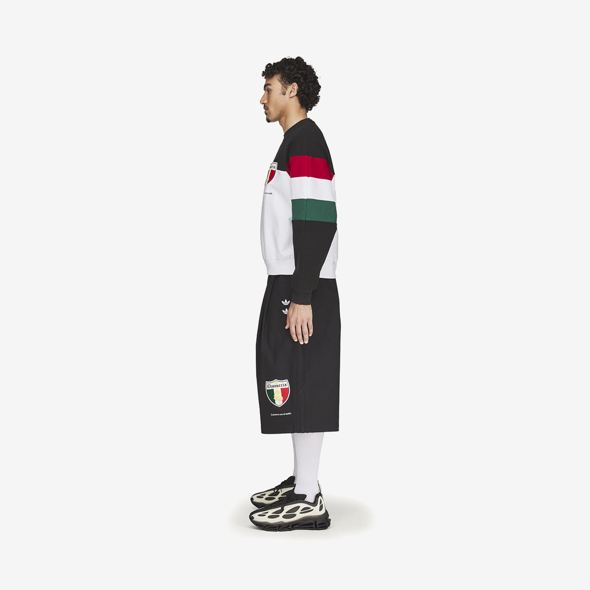 adidas x Willy Chavarria Fleece Crewneck Sweatshirt