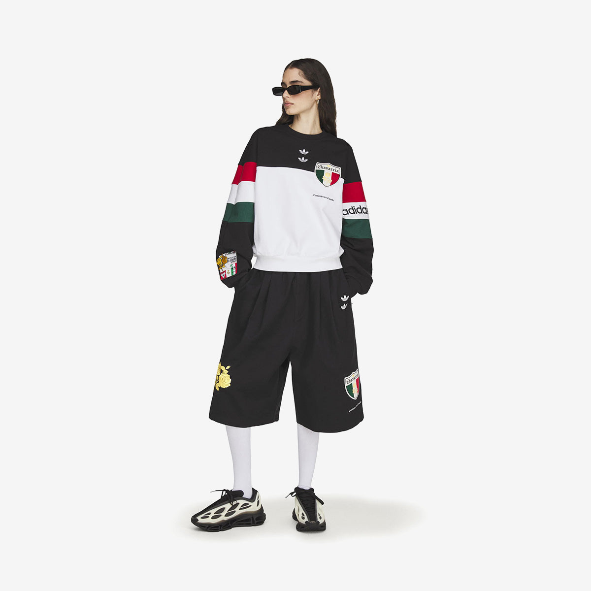 adidas x Willy Chavarria Fleece Crewneck Sweatshirt