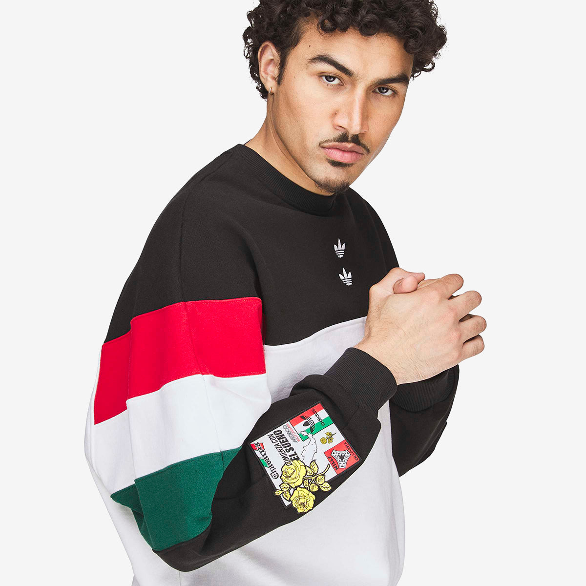 adidas x Willy Chavarria Fleece Crewneck Sweatshirt