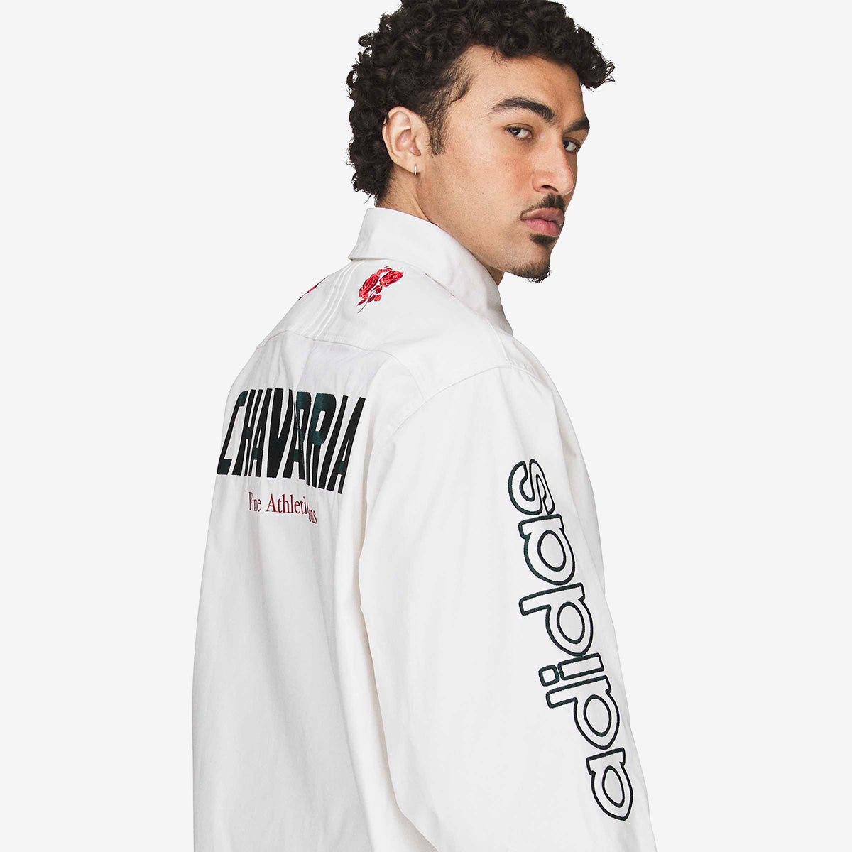 Adidas White Chavarria Button Up Shirt