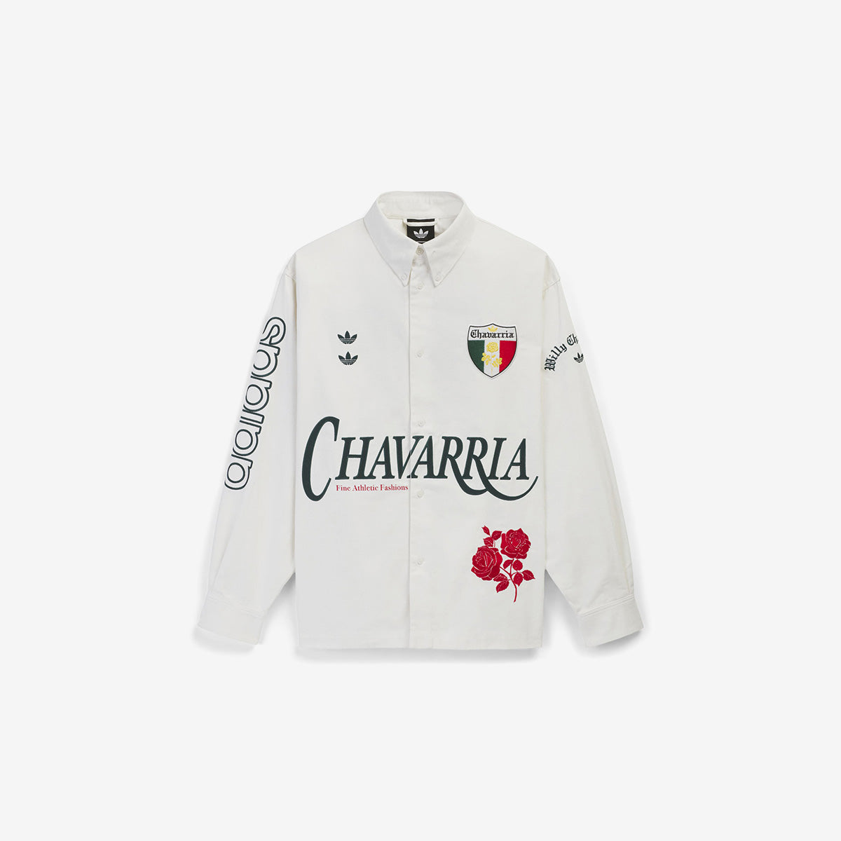 Adidas White Chavarria Button Up Shirt