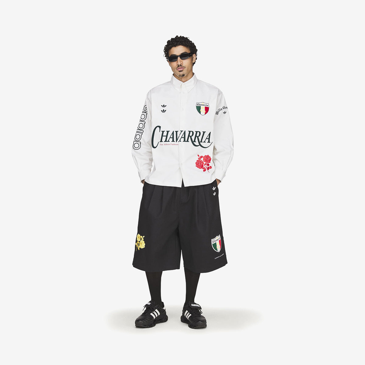 Adidas White Chavarria Button Up Shirt
