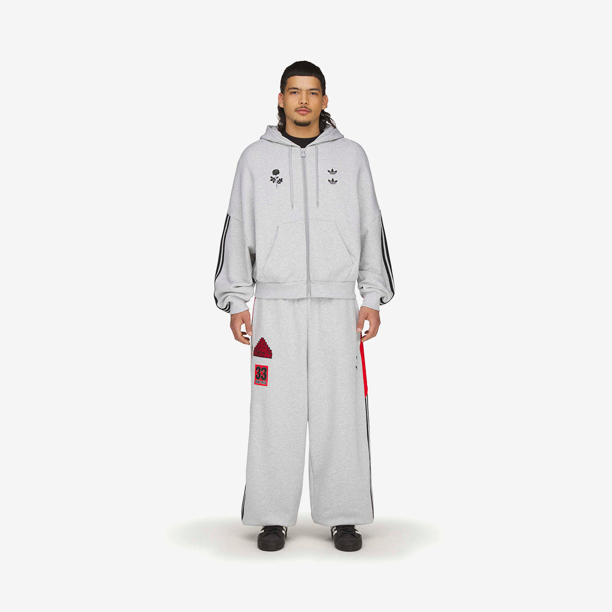 Adidas Chavirra NY Art Sweatpant 'Grey'