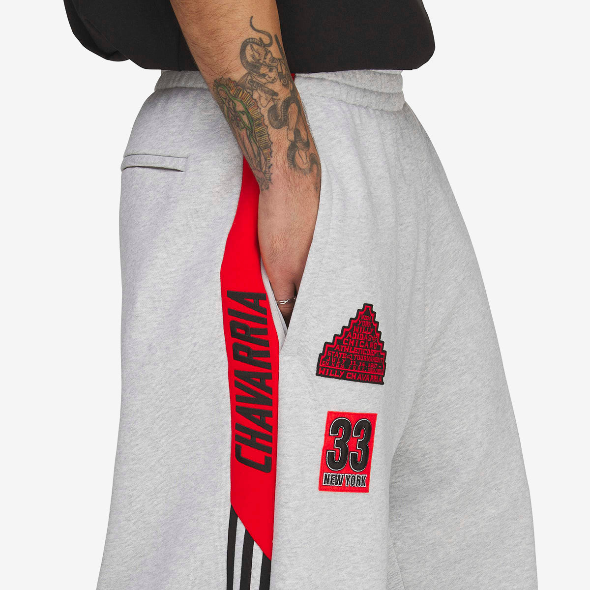 Adidas Chavirra NY Art Sweatpant 'Grey'