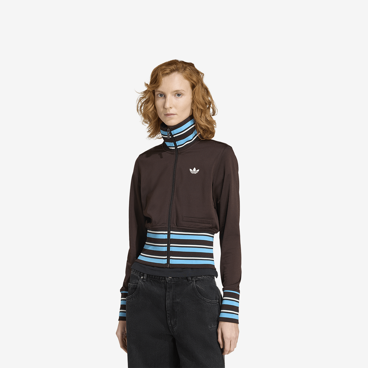 Women's adidas Vintage TT High Knitted Ribs 'Aurora Coffee'