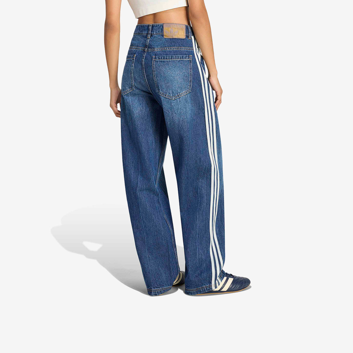 Women's adidas Dad Jeans 'Indigo Denim'