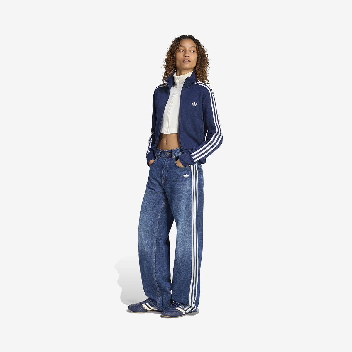 Women's adidas Dad Jeans 'Indigo Denim'