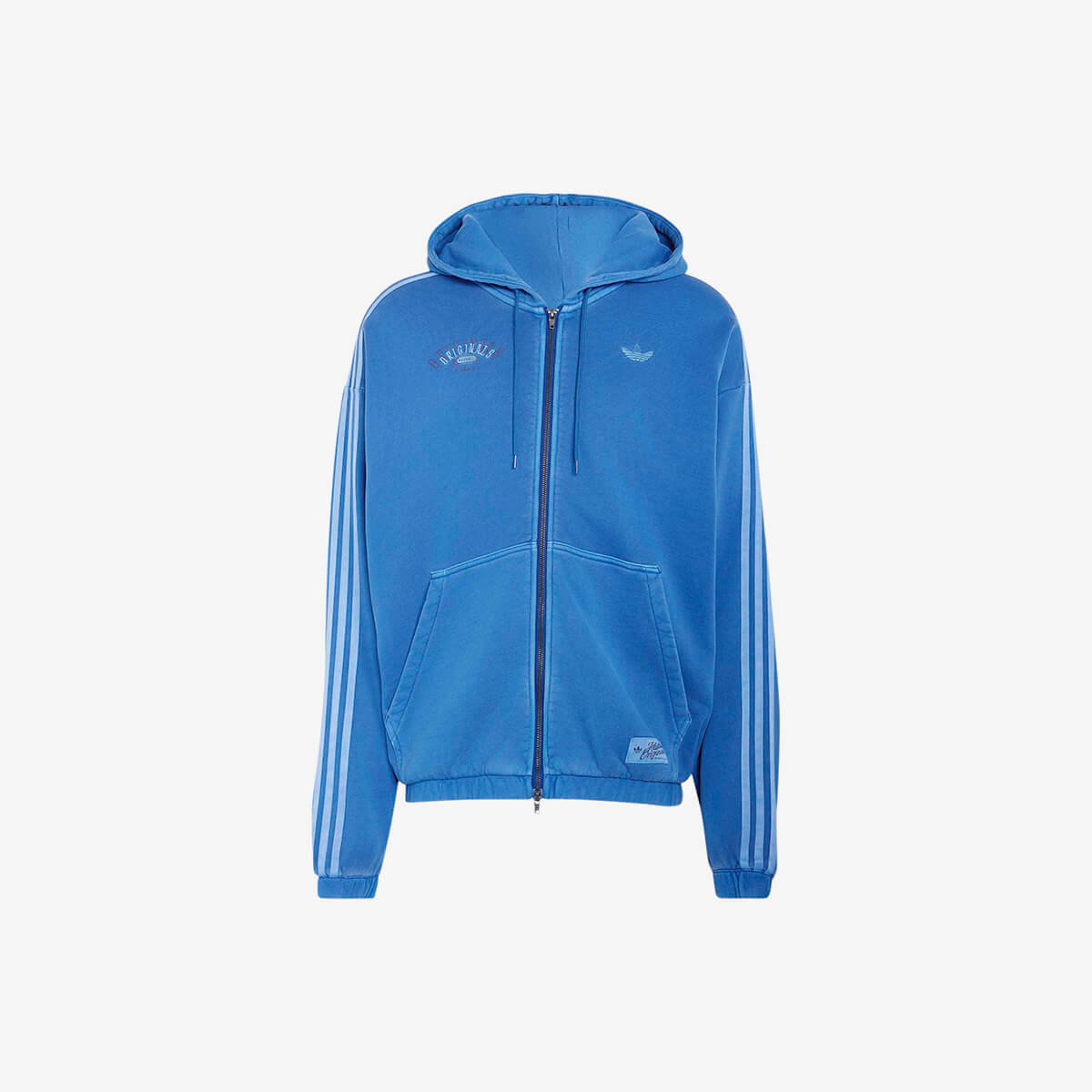 Adidas Zip Thru Hoodie 'Dusky Petrol'