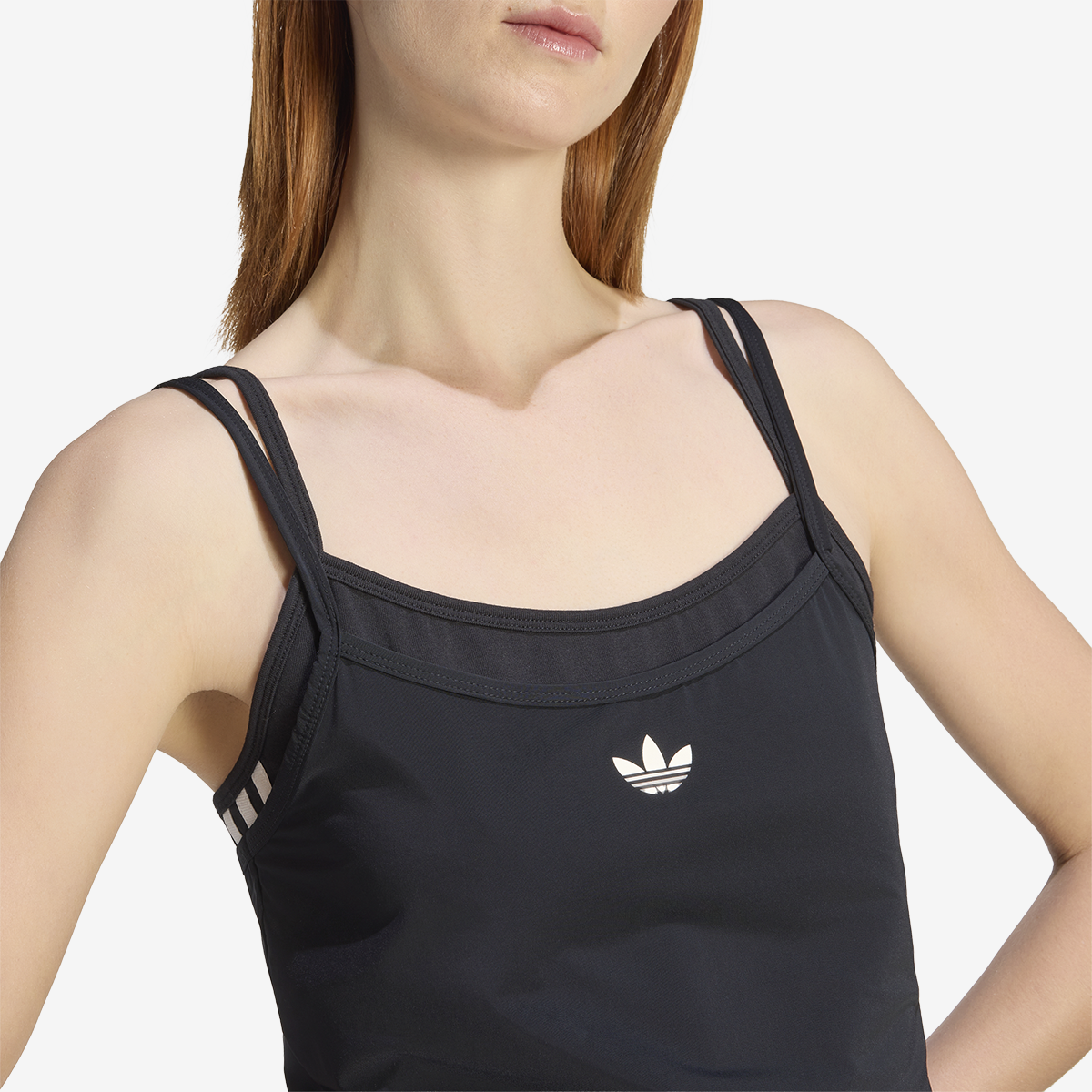 Women's adidas Layered Tank Top 'Black'