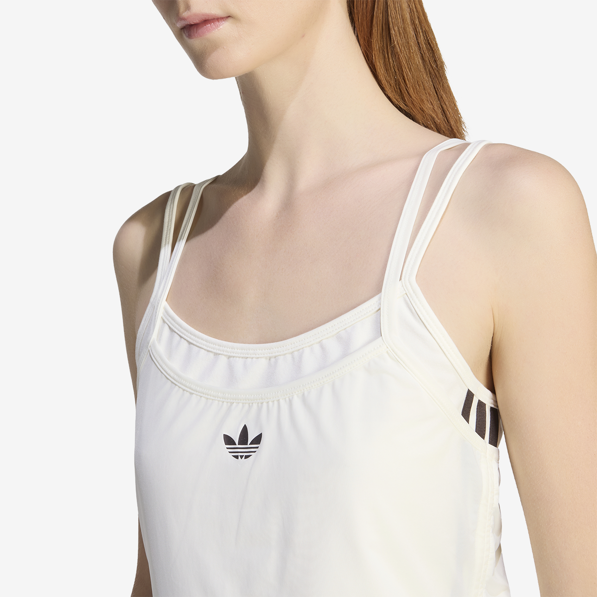 Women's adidas Layered Tank Top 'White'